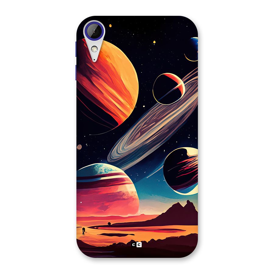 Space Planets Back Case for Desire 830