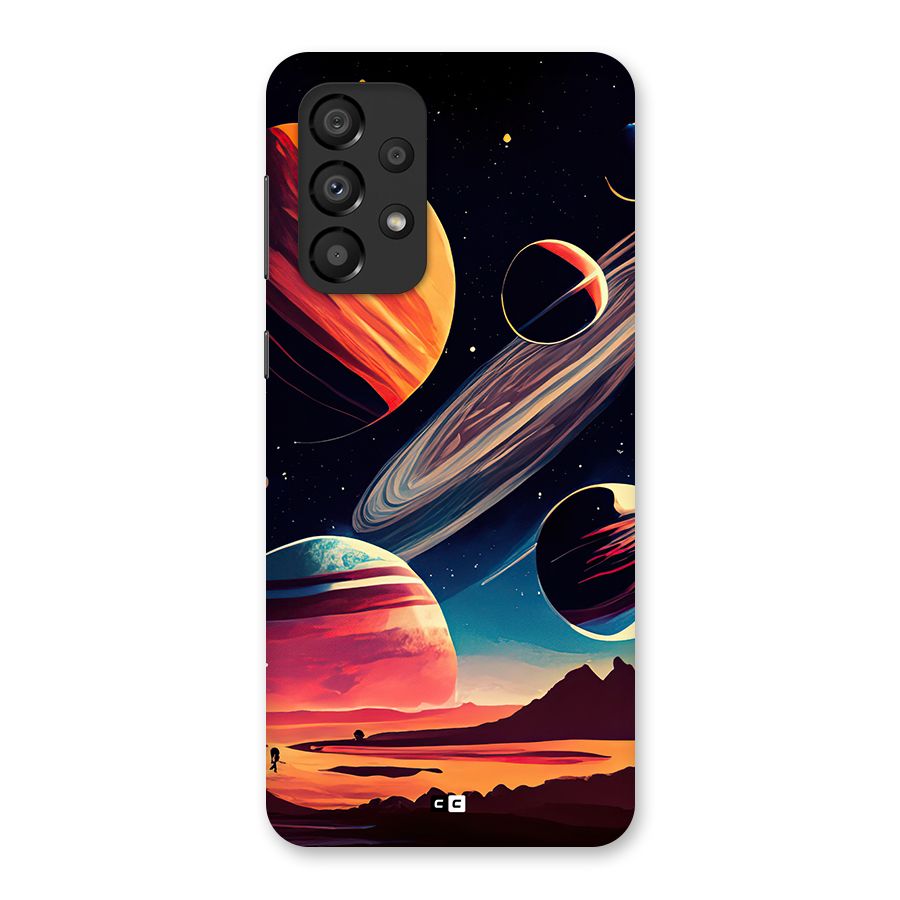 Space Planets Back Case for Galaxy A33 5G