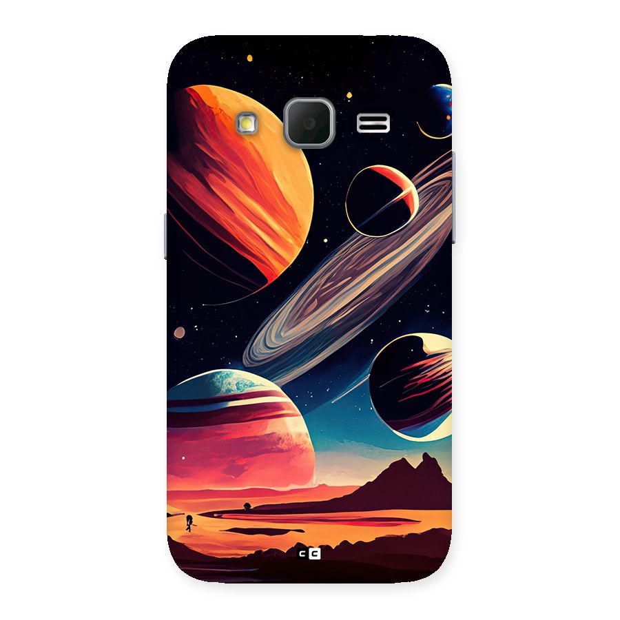 Space Planets Back Case for Galaxy Core Prime