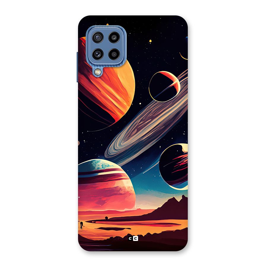 Space Planets Back Case for Galaxy M32