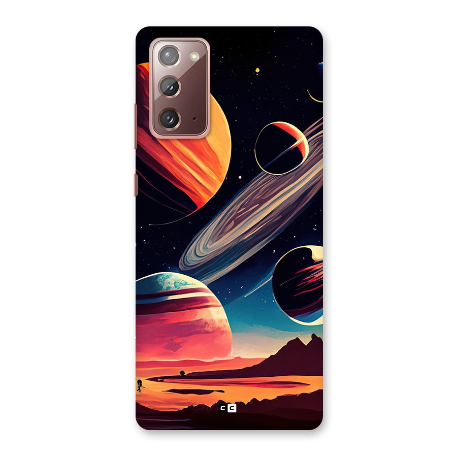 Space Planets Back Case for Galaxy Note 20