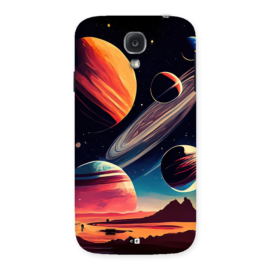 Space Planets Back Case for Galaxy S4