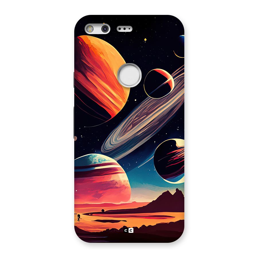Space Planets Back Case for Google Pixel