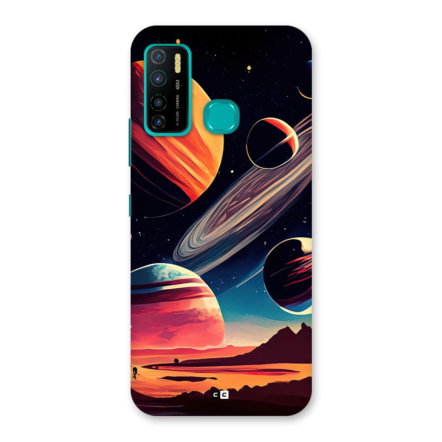 Space Planets Back Case for Infinix Hot 9 Pro