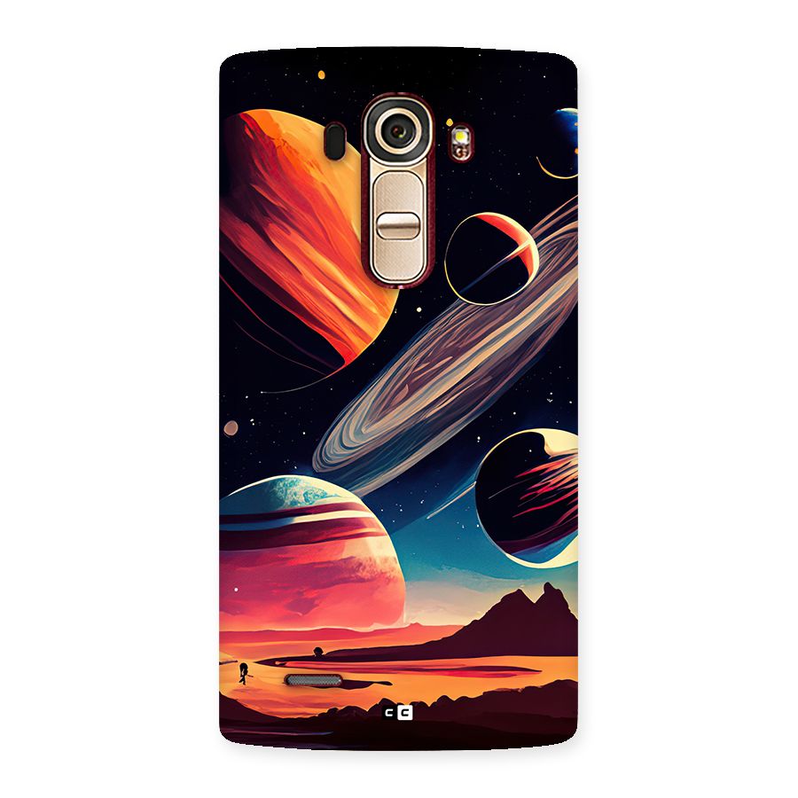 Space Planets Back Case for LG G4