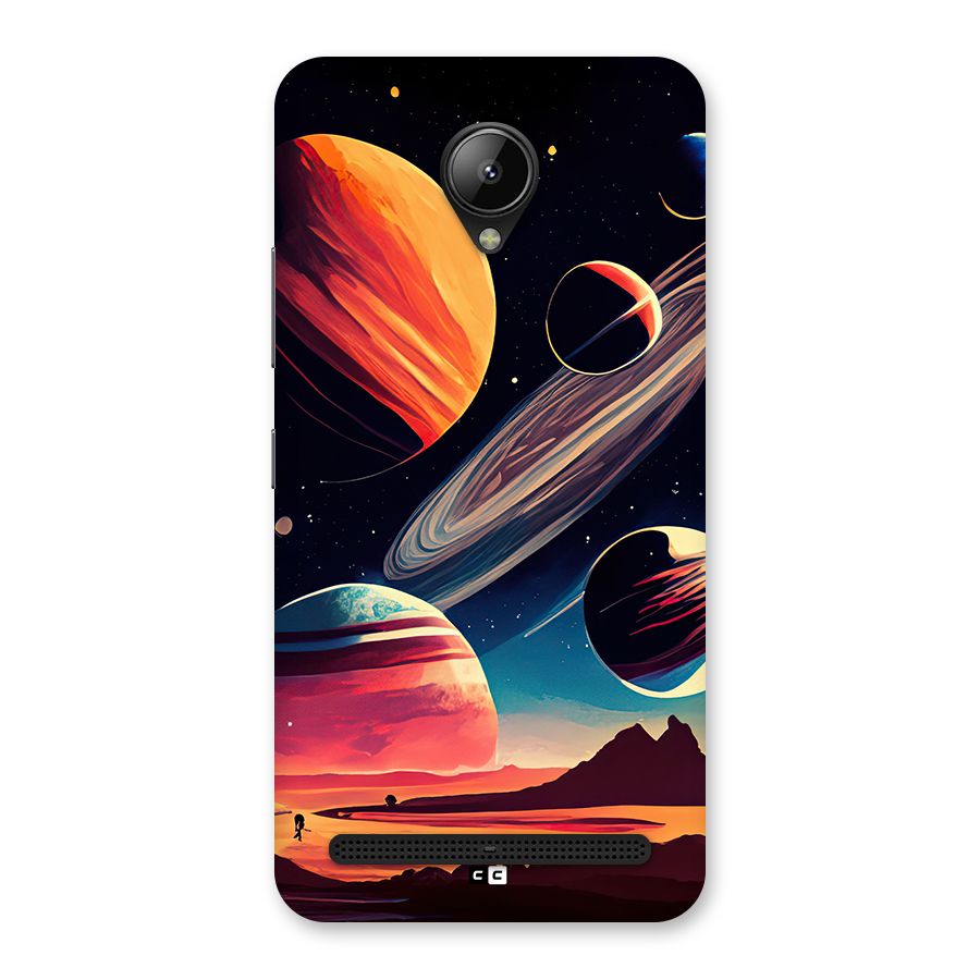 Space Planets Back Case for Lenovo C2