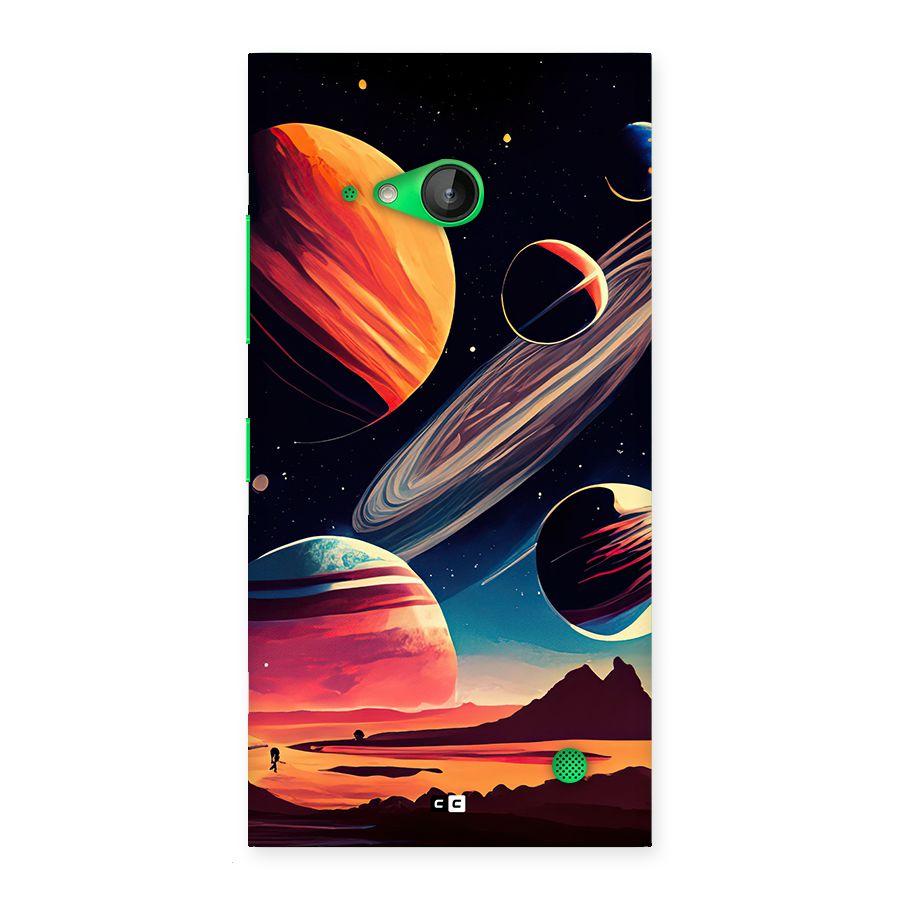 Space Planets Back Case for Lumia 730