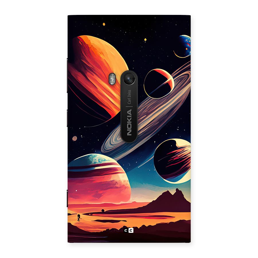 Space Planets Back Case for Lumia 920