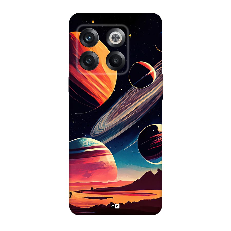 Space Planets Back Case for OnePlus 10T