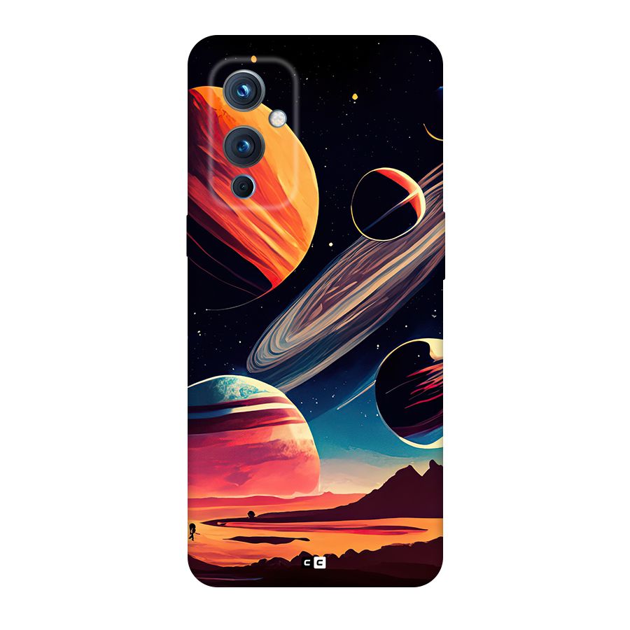 Space Planets Back Case for OnePlus 9