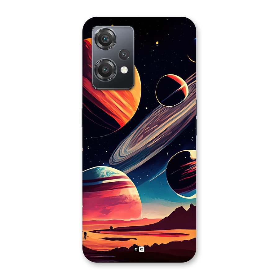 Space Planets Back Case for OnePlus Nord CE 2 Lite 5G