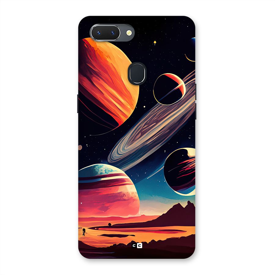 Space Planets Back Case for Realme 2