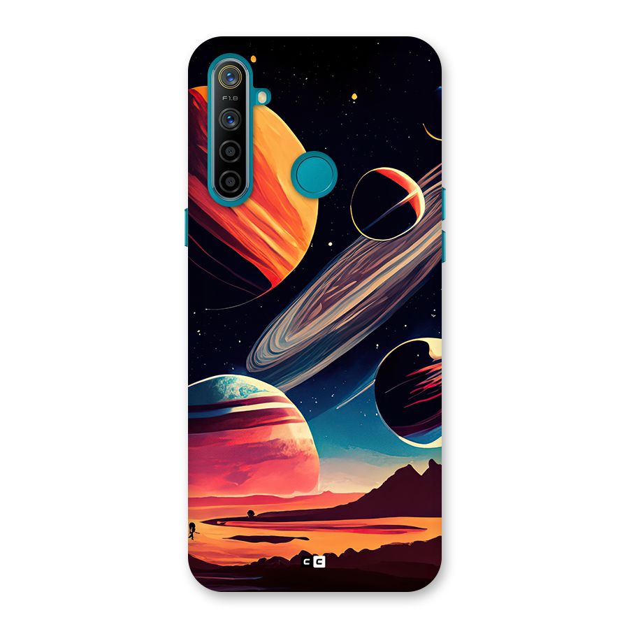 Space Planets Back Case for Realme 5i