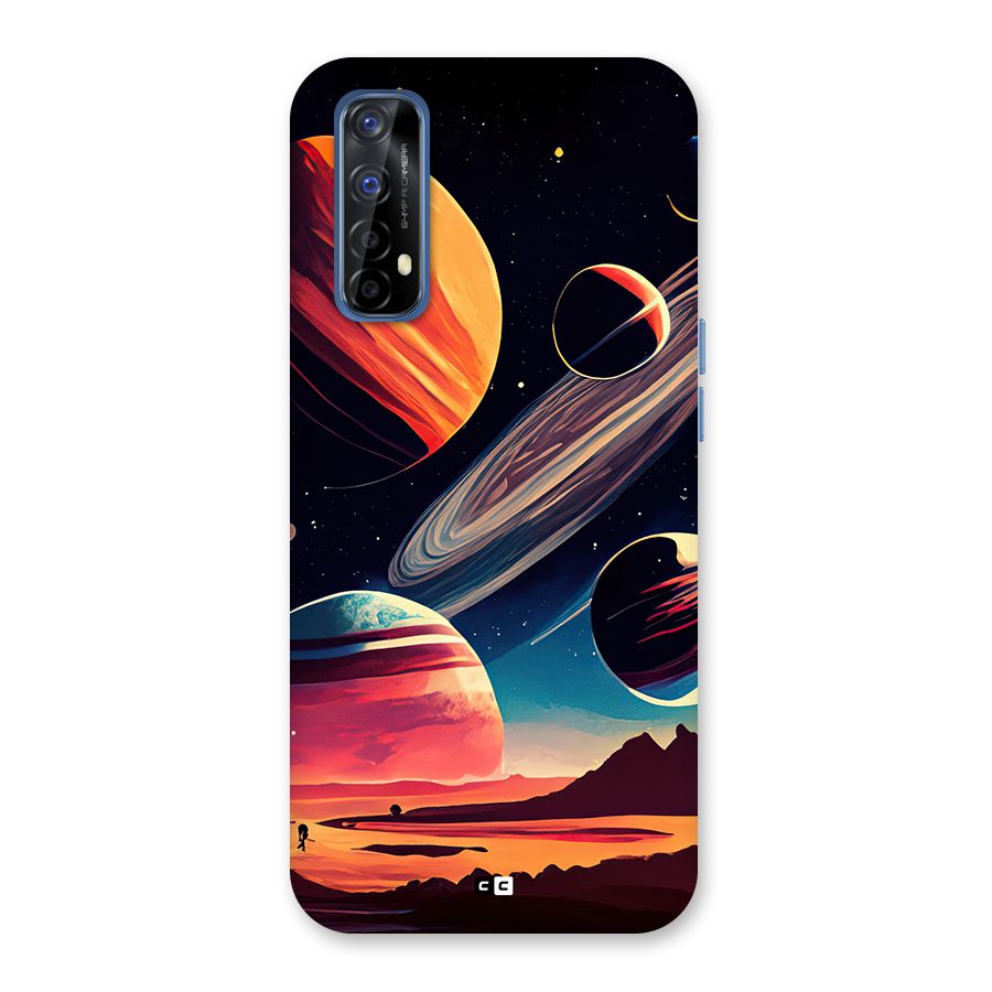 Space Planets Back Case for Realme 7