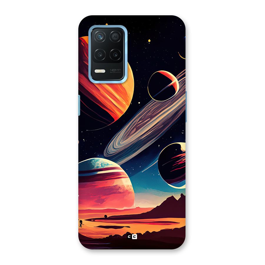 Space Planets Back Case for Realme 8s 5G