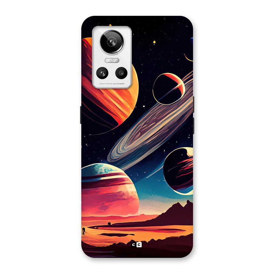 Space Planets Back Case for Realme GT Neo 3