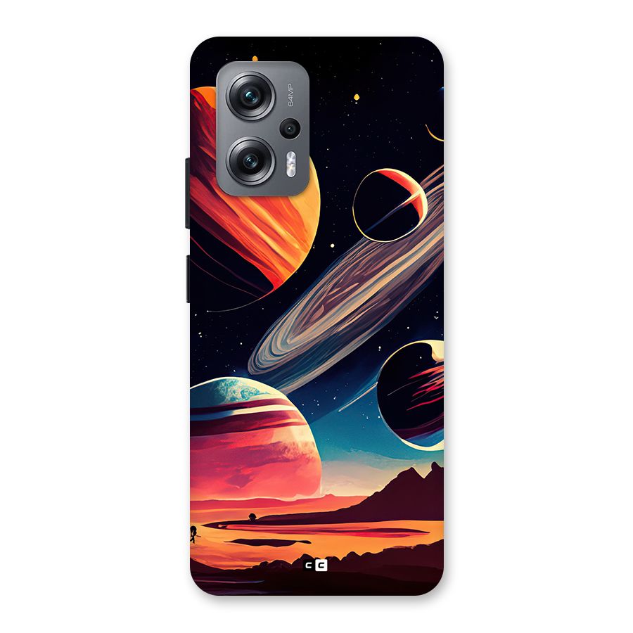Space Planets Back Case for Redmi K50i