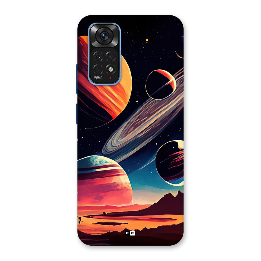 Space Planets Back Case for Redmi Note 11