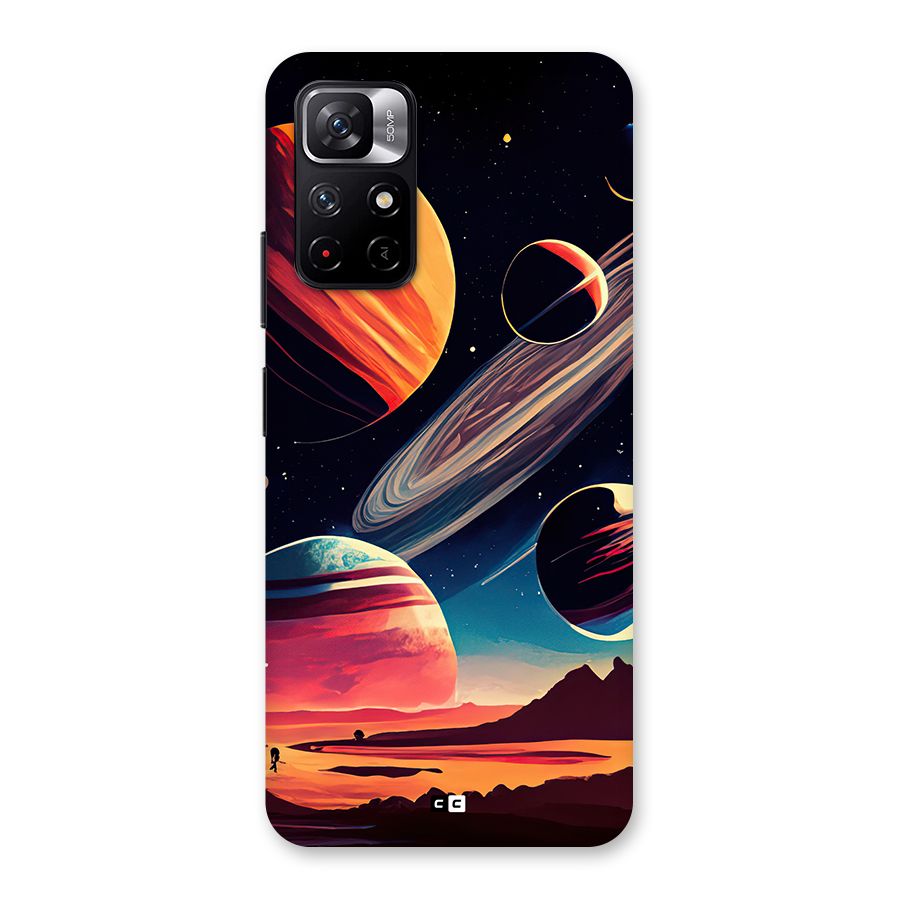 Space Planets Back Case for Redmi Note 11T 5G