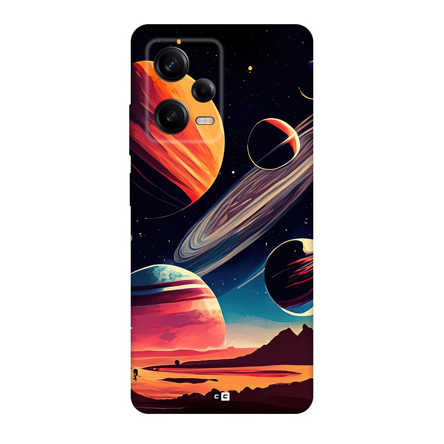 Space Planets Back Case for Redmi Note 12 Pro