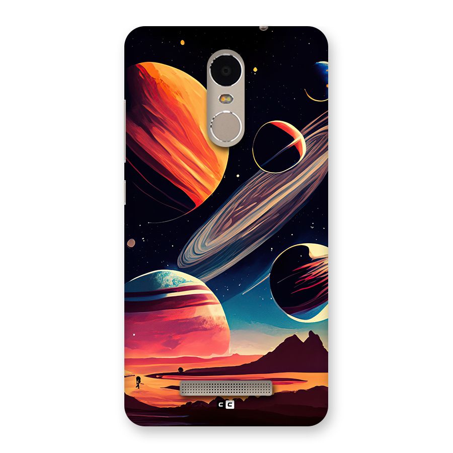 Space Planets Back Case for Redmi Note 3