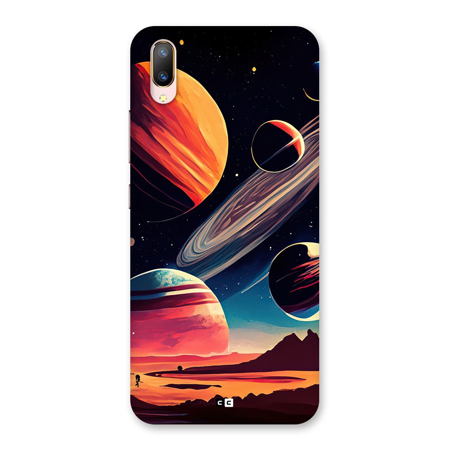 Space Planets Back Case for Vivo V11 Pro
