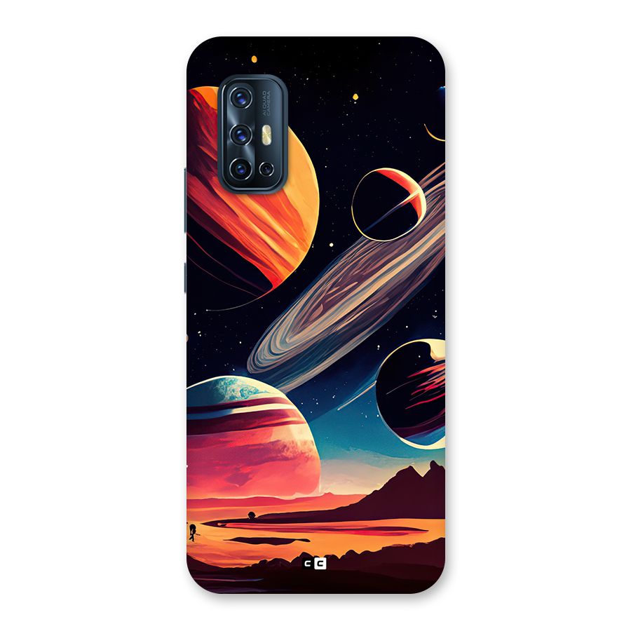 Space Planets Back Case for Vivo V17