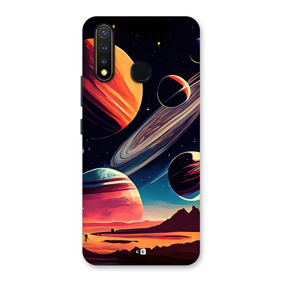 Space Planets Back Case for Vivo Y19