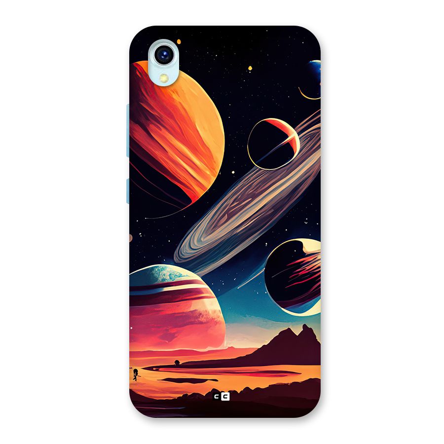 Space Planets Back Case for Vivo Y1s