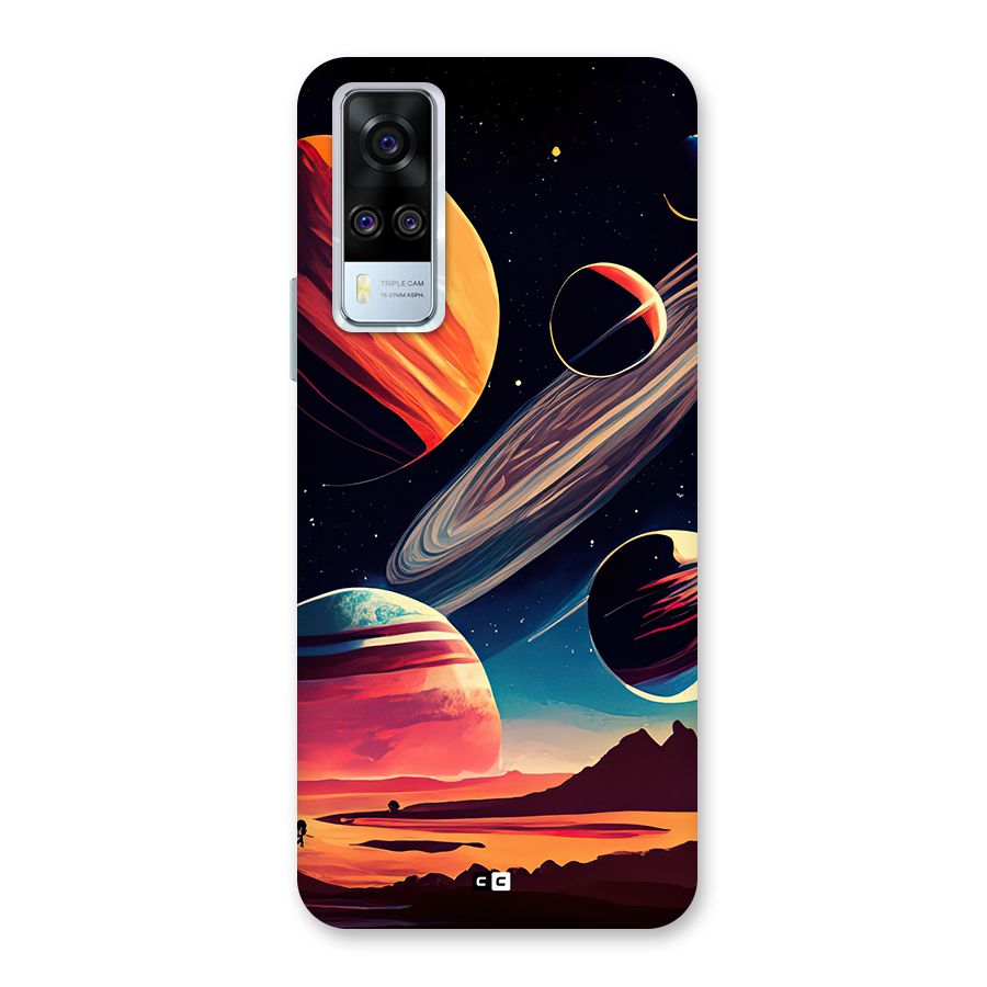 Space Planets Back Case for Vivo Y31