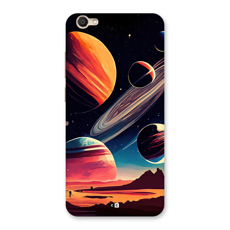 Space Planets Back Case for Vivo Y67