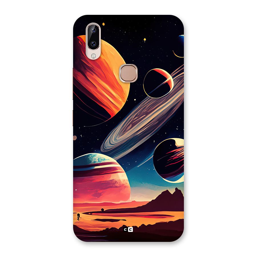 Space Planets Back Case for Vivo Y83 Pro