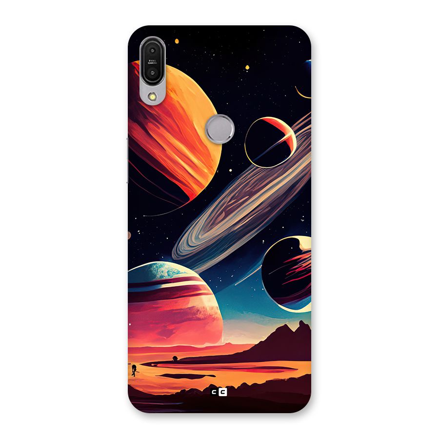 Space Planets Back Case for Zenfone Max Pro M1