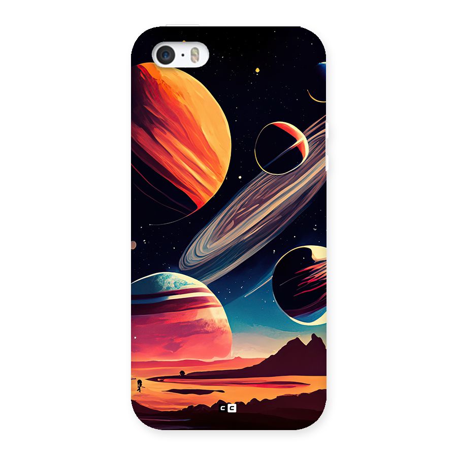 Space Planets Back Case for iPhone 5 5s