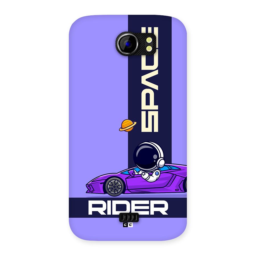 Space RIder Back Case for Canvas 2 A110