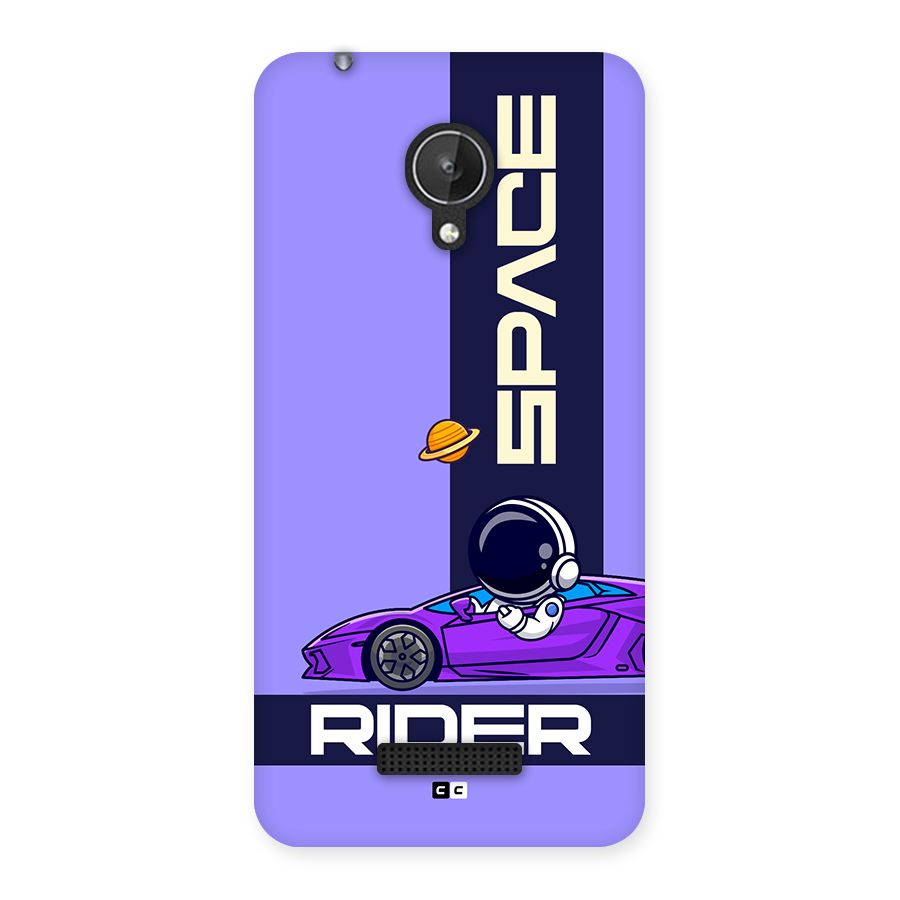 Space RIder Back Case for Canvas Spark Q380
