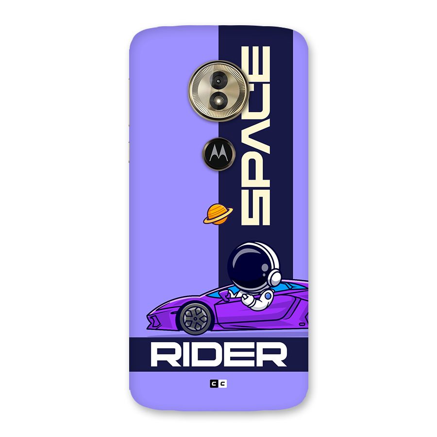 Space RIder Back Case for Moto G6 Play