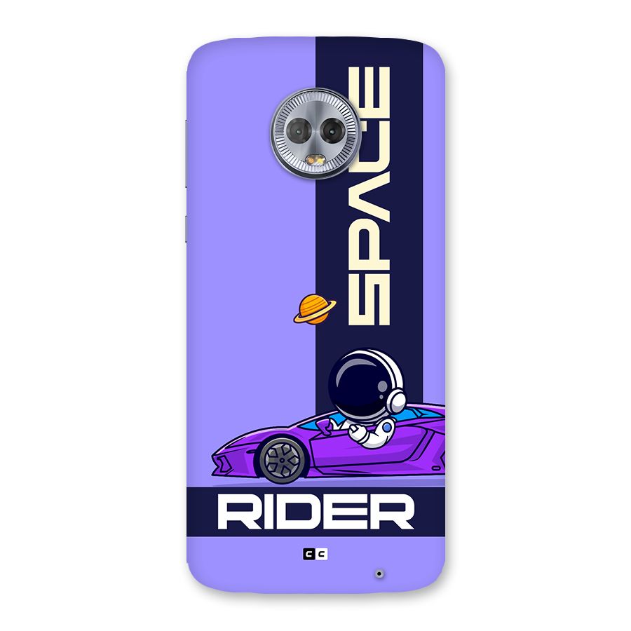 Space RIder Back Case for Moto G6 Plus