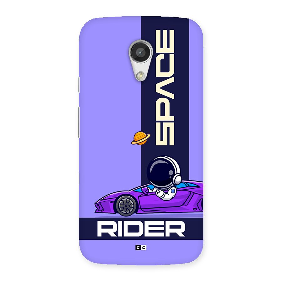 Space RIder Back Case for Moto G 2nd Gen