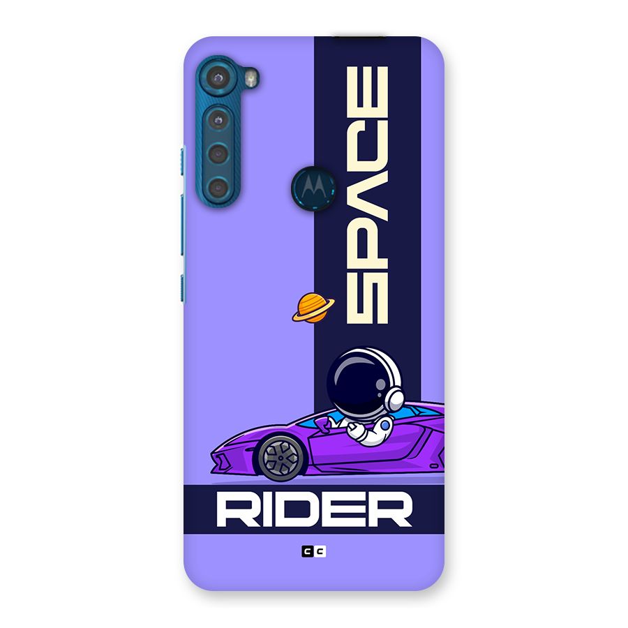 Space RIder Back Case for Motorola One Fusion Plus