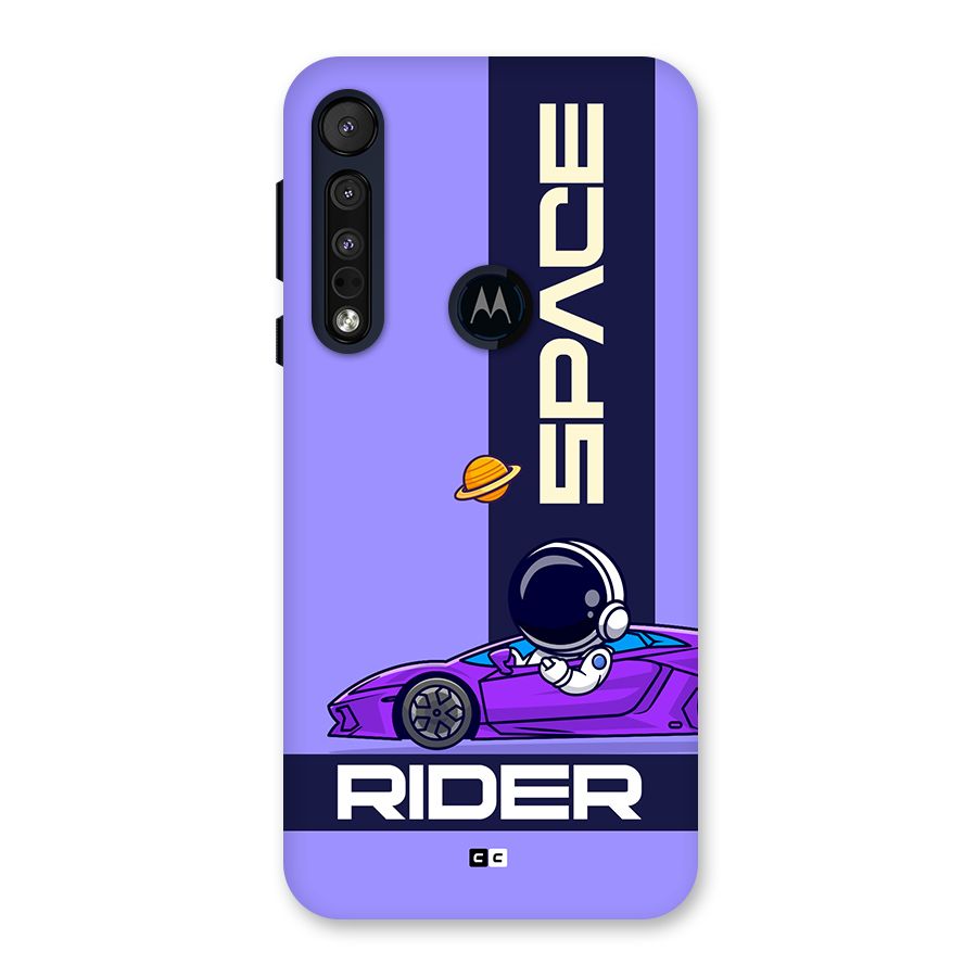 Space RIder Back Case for Motorola One Macro