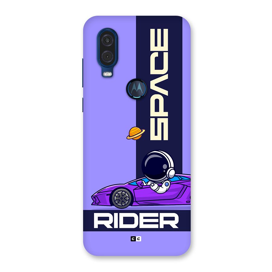 Space RIder Back Case for Motorola One Vision