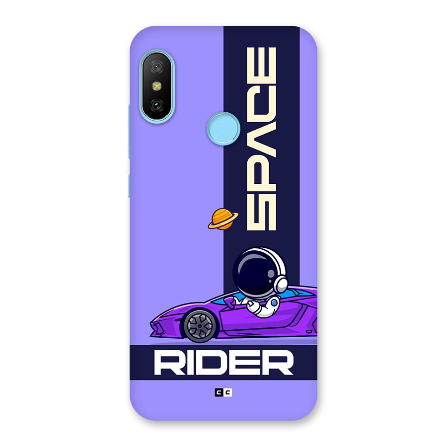 Space RIder Back Case for Redmi 6 Pro