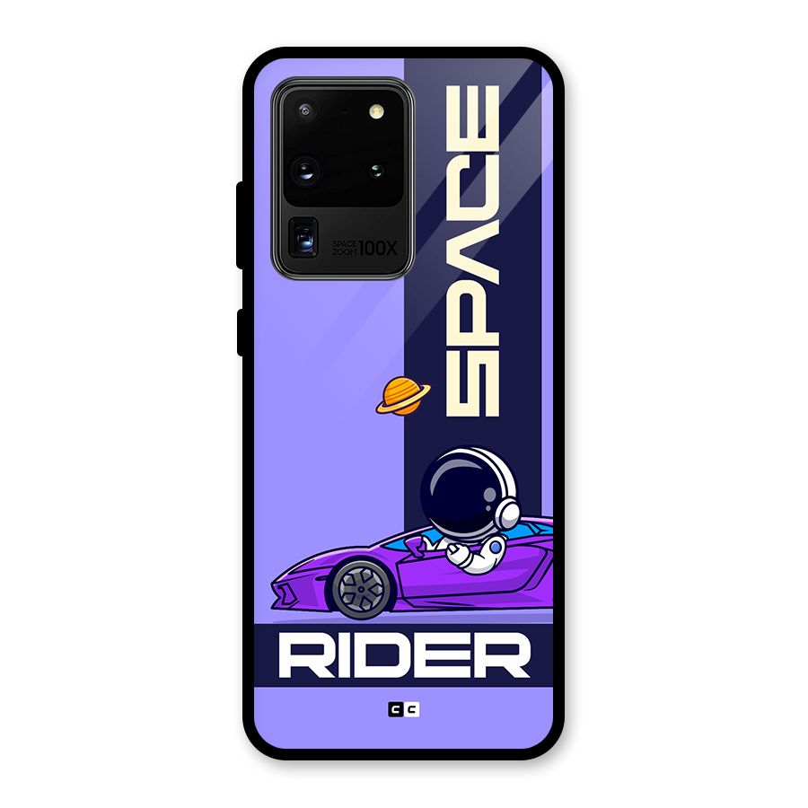 Space RIder Glass Back Case for Galaxy S20 Ultra