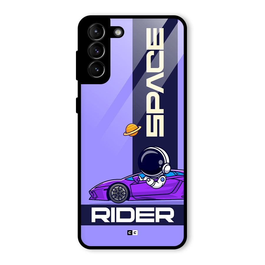 Space RIder Glass Back Case for Galaxy S21 Plus