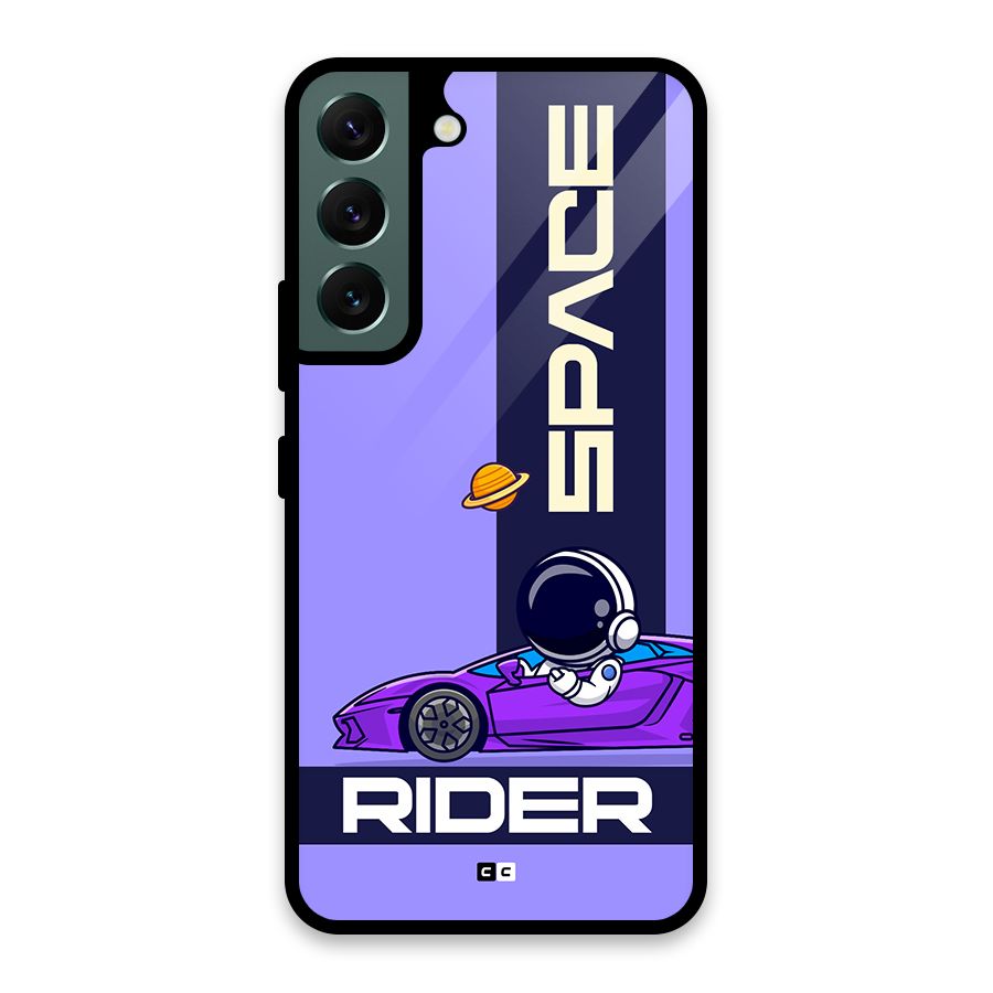 Space RIder Glass Back Case for Galaxy S22 5G