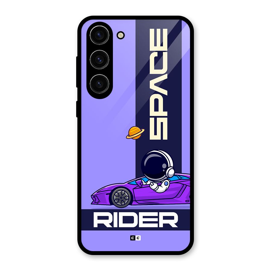 Space RIder Glass Back Case for Galaxy S23 Plus