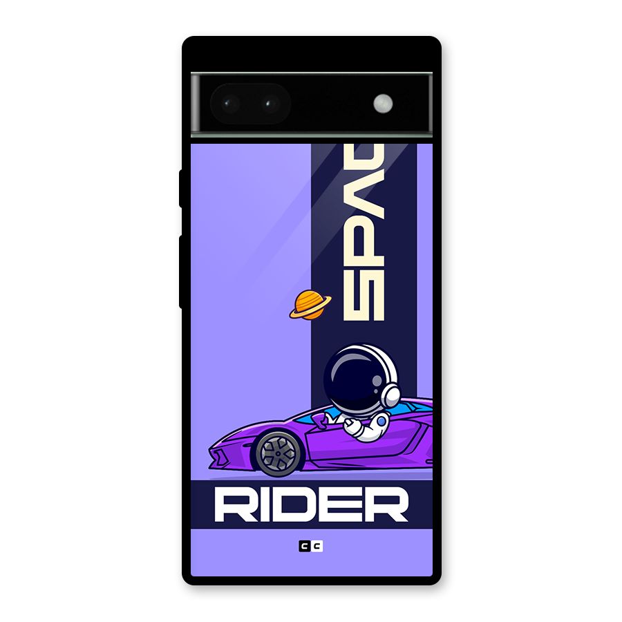 Space RIder Glass Back Case for Google Pixel 6a