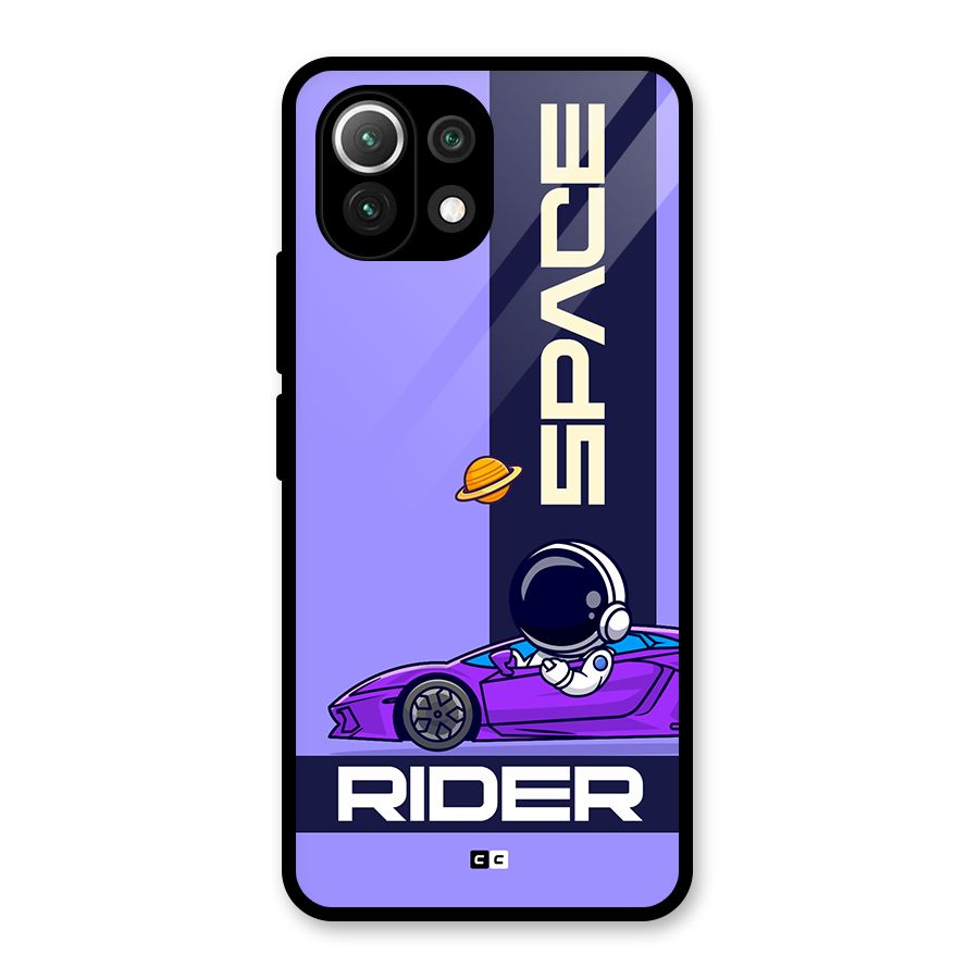Space RIder Glass Back Case for Mi 11 Lite NE 5G