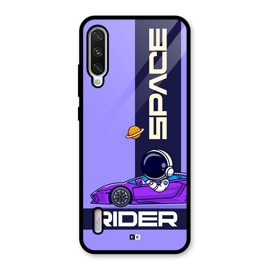 Space RIder Glass Back Case for Mi A3
